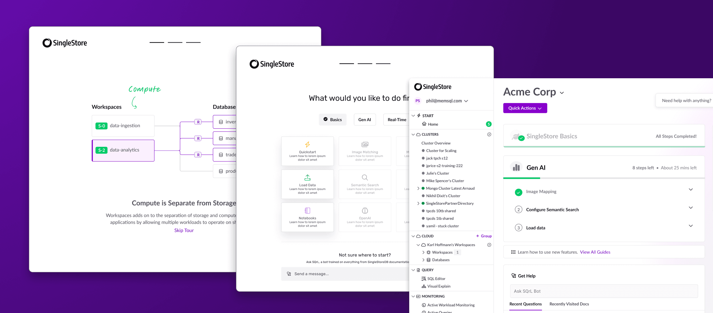 Developer Onboarding — design screenshot