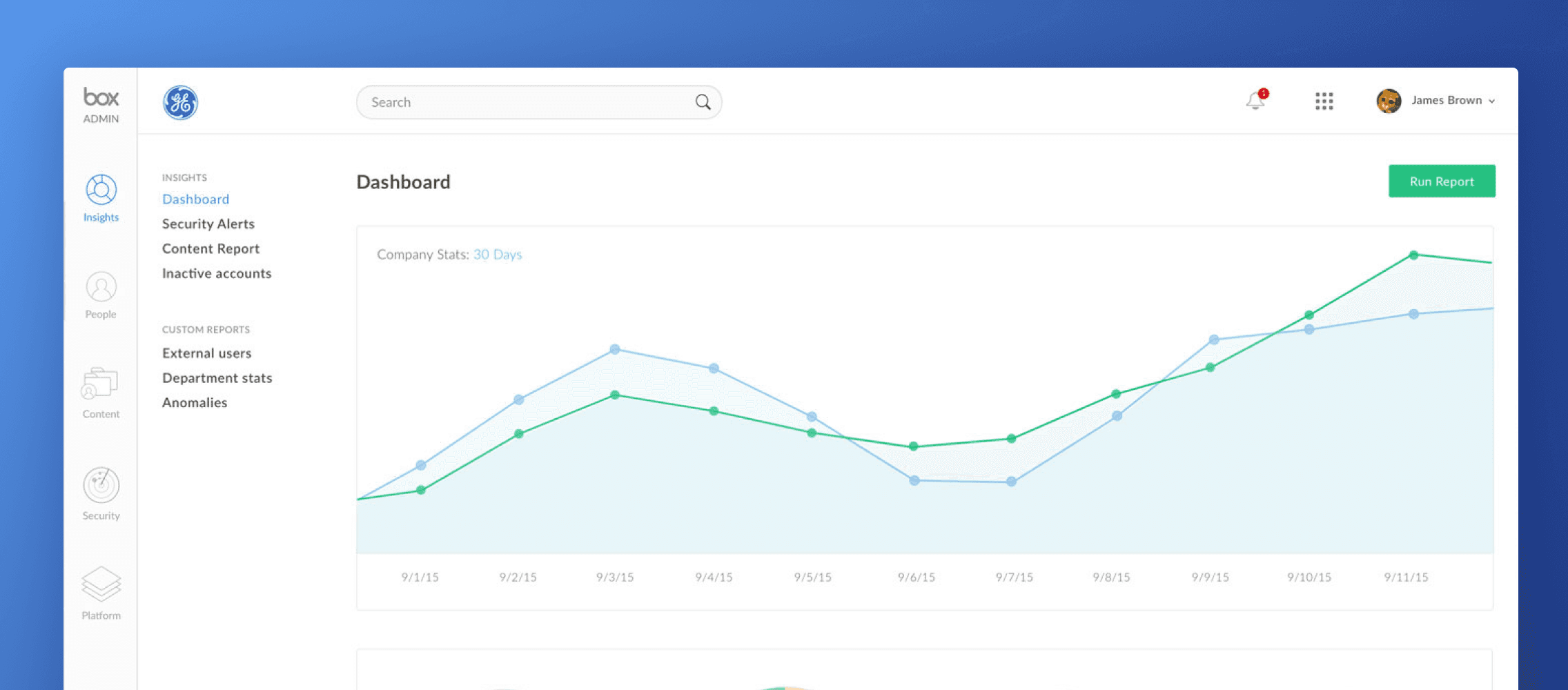 Box Admin — design screenshot