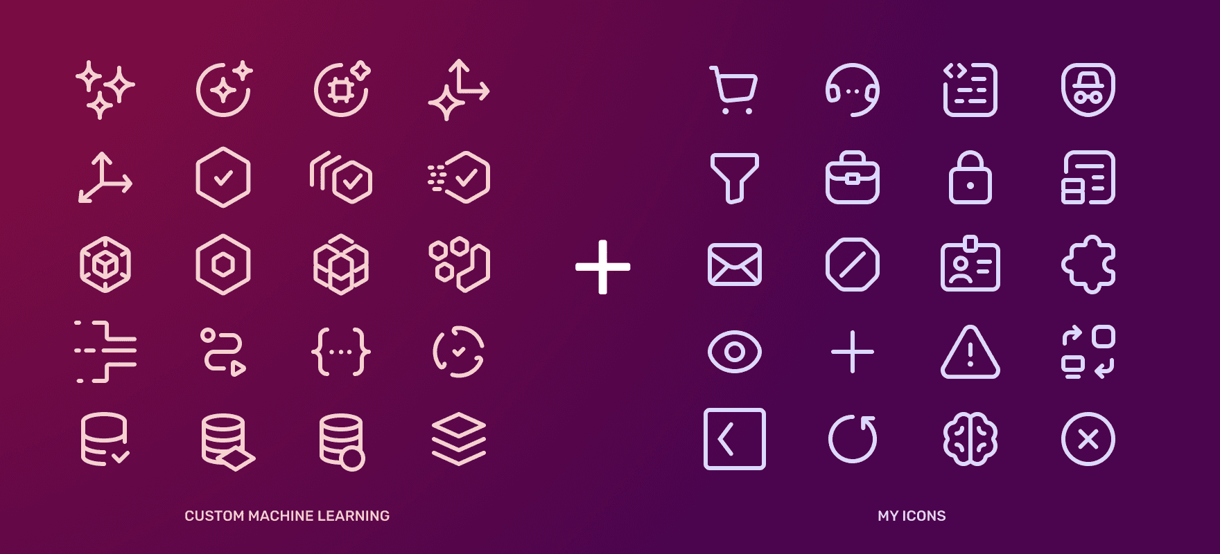 Iconography — design screenshot